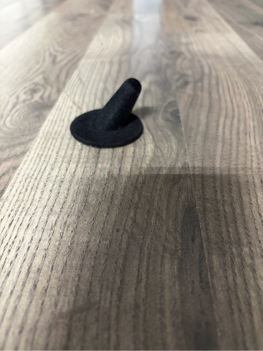 Black Velvet Ring Display Stand Cone Holder